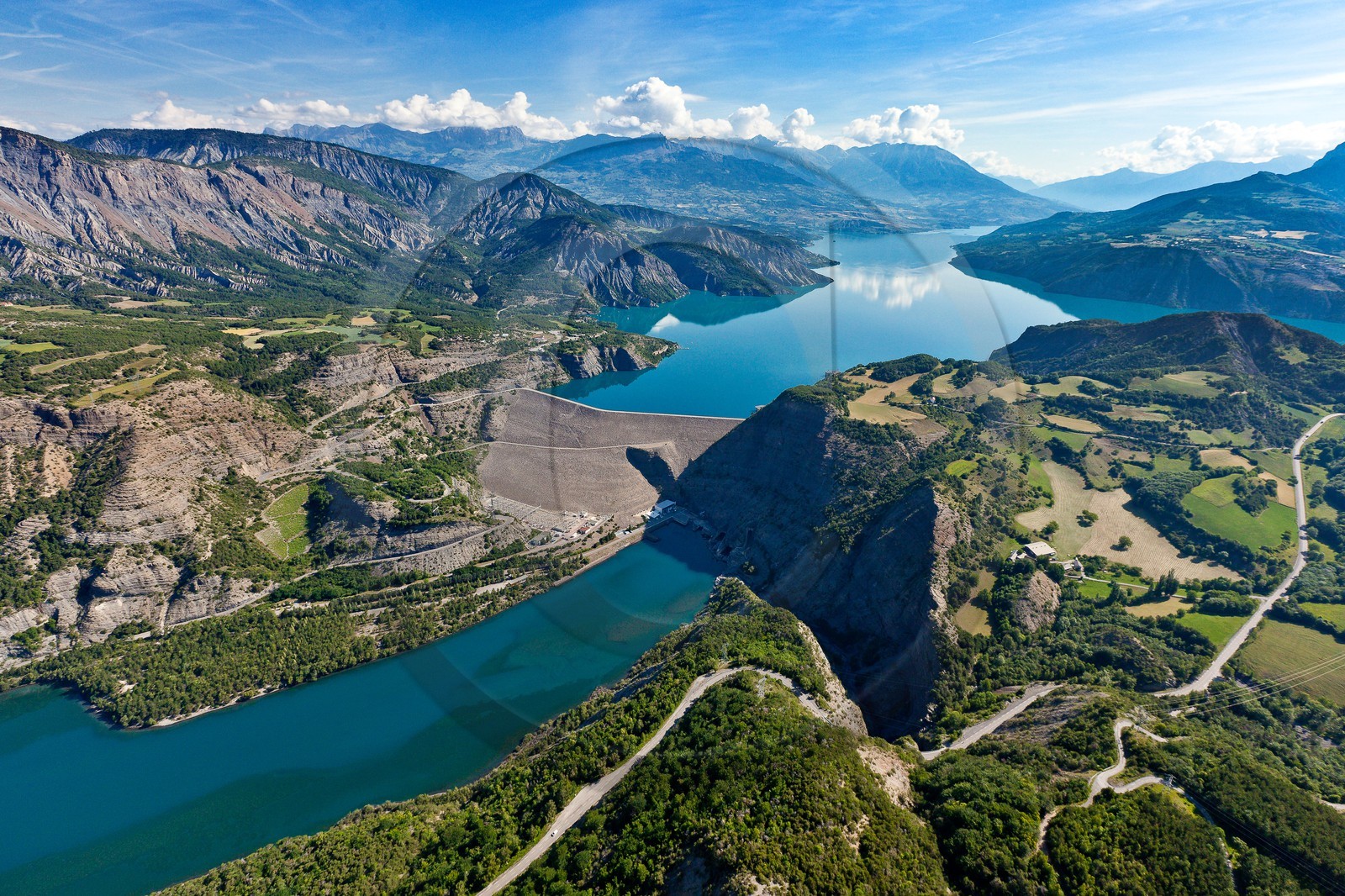 Barrage de Serre-Ponçon, usine hydroélectrique EDF