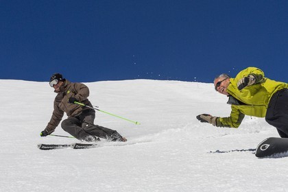 Station de ski d'Orcières 1850, ski et snowboard sur pistes