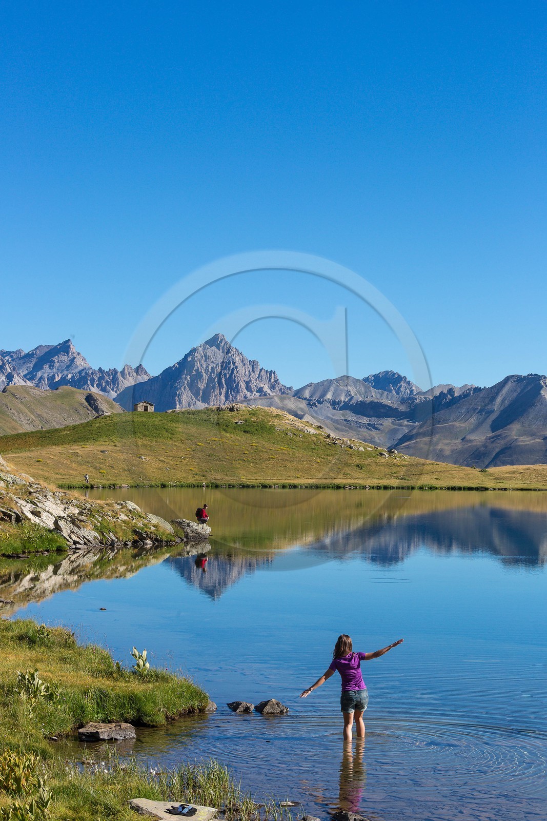col de Larche, Lac du Lauzanier