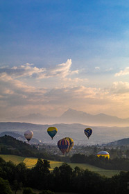 Gap, vol en montgolfière