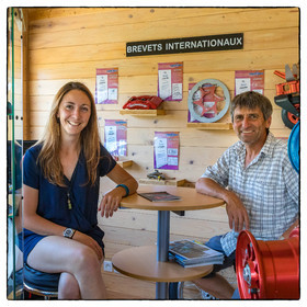 Claire Beringer et Alain Barthère
