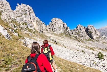 Pays de Serre-Ponçon, Réallon, randonnée vers les Aiguilles de Chabrières