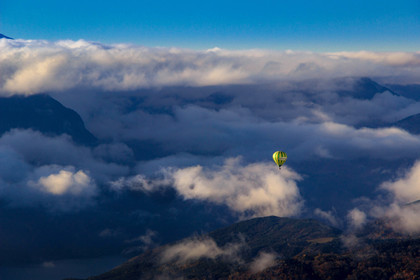 vol en montgolfière