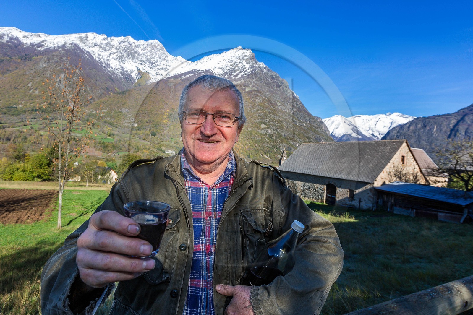 Valbonnais, Les Angelas, les vignes de Blanc-Marquis