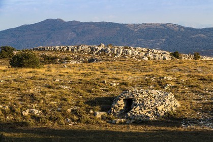 Caussols,  plateau de Calern, borie