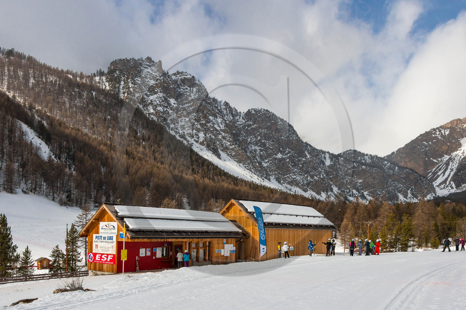 Arvieux, base de ski nordique de Brunissard