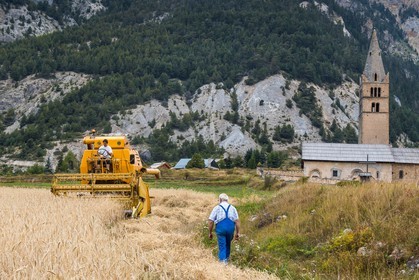 Ceillac, Christophe Gauthier, Exploitant agricole