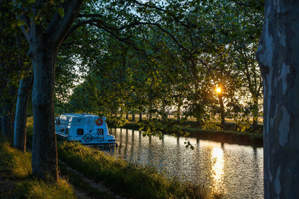 Canal du Midi, inscrit au Patrimoine mondial de l'UNESCO
