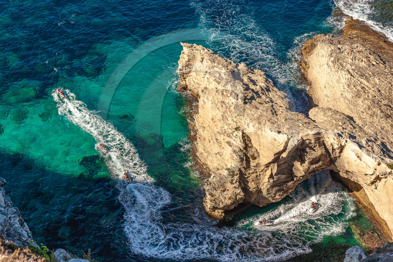Bonifacio,  jet ski, scooter des mers