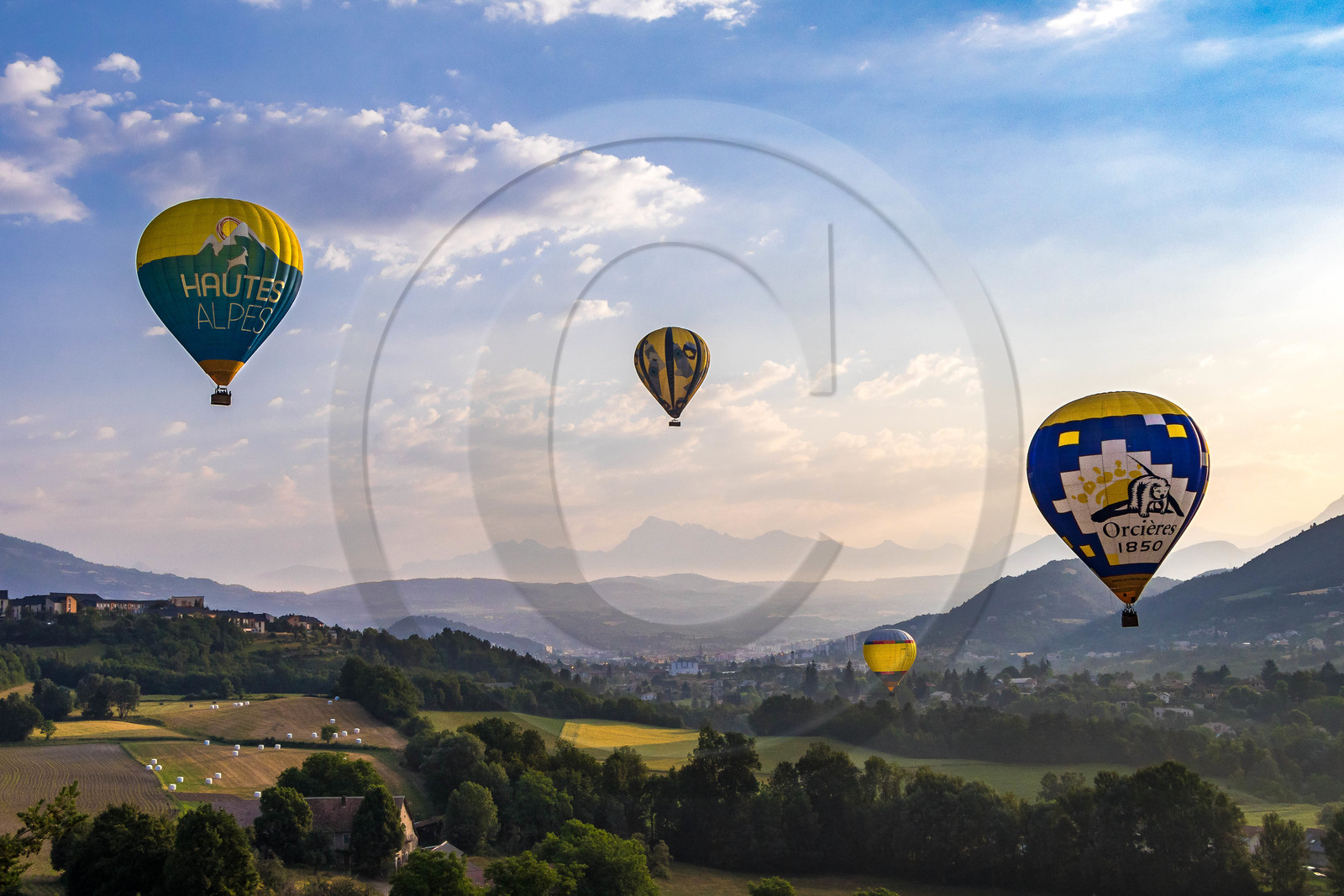 Gap, vol en montgolfière