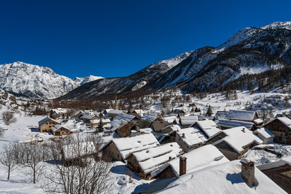 Vallée de la Clarée, village de Névache