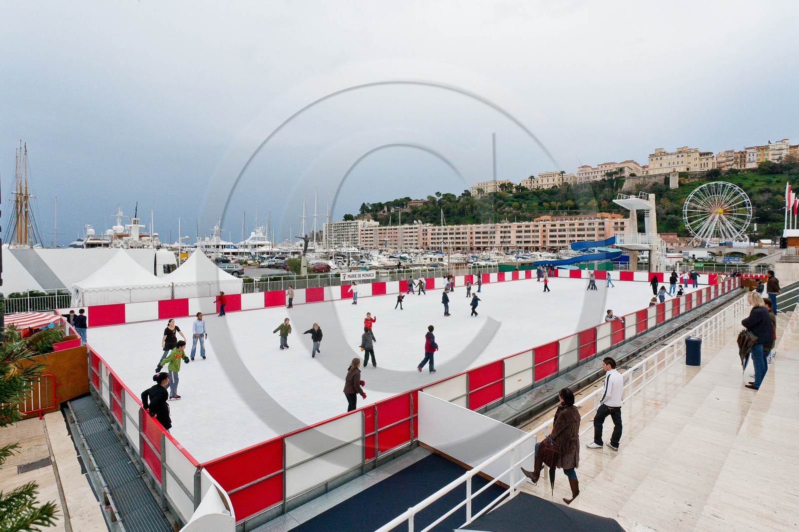 Monaco, patinoire