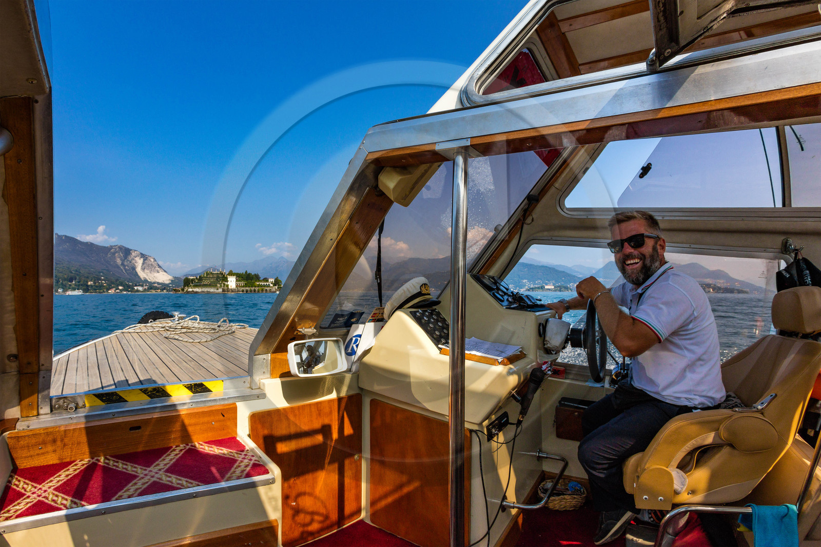 Lac Majeur, vedette rapide