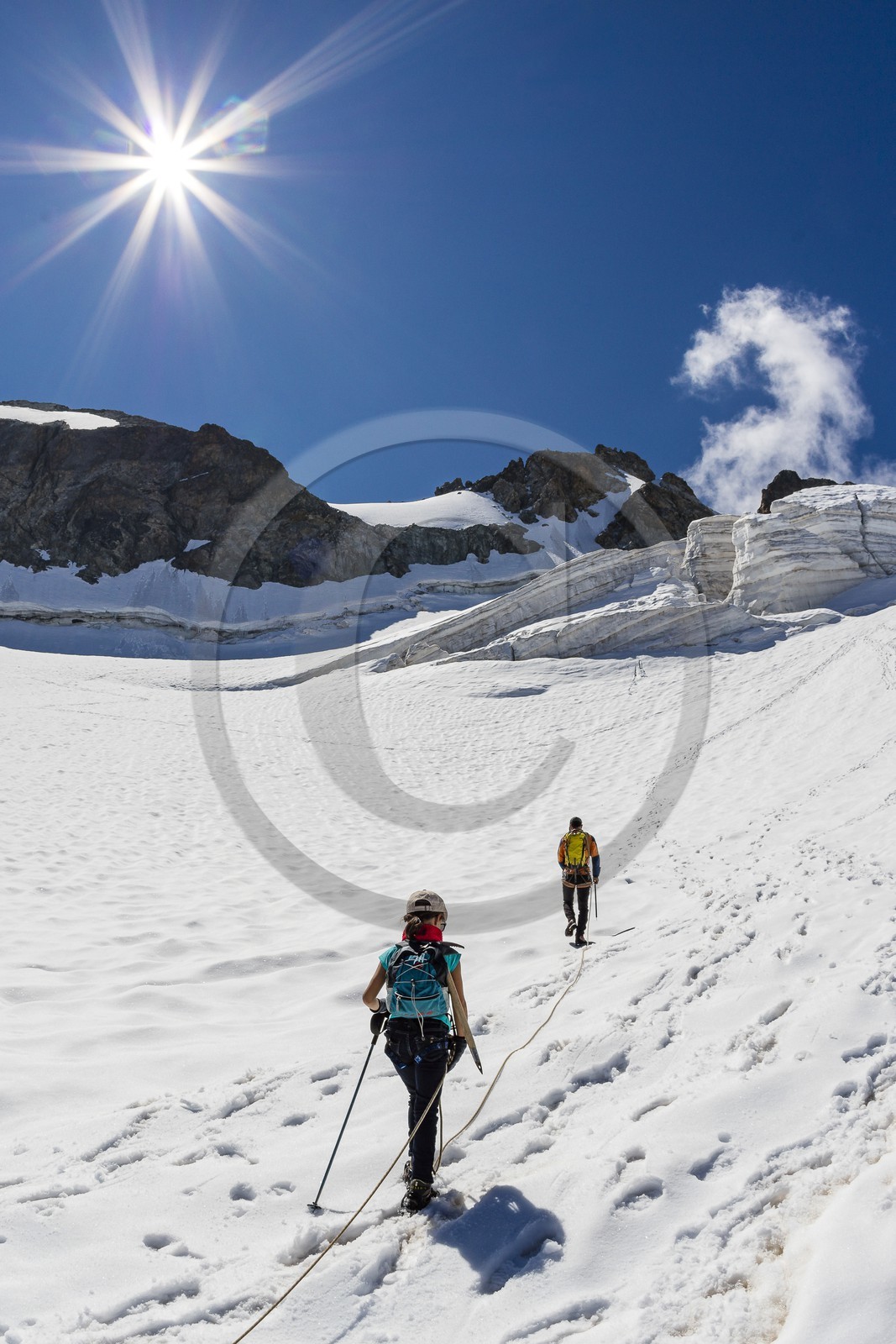Découverte des glaciers avec Christophe Dureau, guide de haute montagne