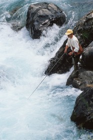 Vallée du Champsaur, pêche en rivière