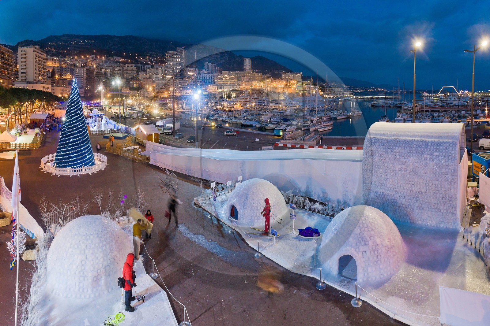 Monaco, exposition de Bertrand Bodin Délices de gel