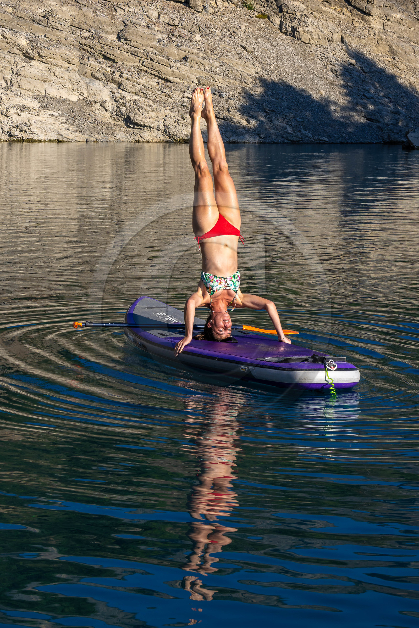 Yoga sur paddle, Serre-Ponçon Aloha