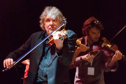 Concert de Didier Lockwood et Draille Quartet sur la scène du Festival 2012 Trad'in Live à Embrun