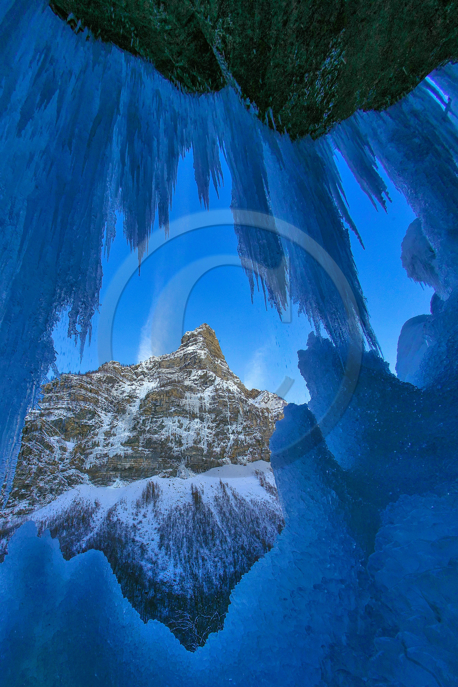 Vallée de Freissinières, Cascades de glace et La Tête de Gramuzat
