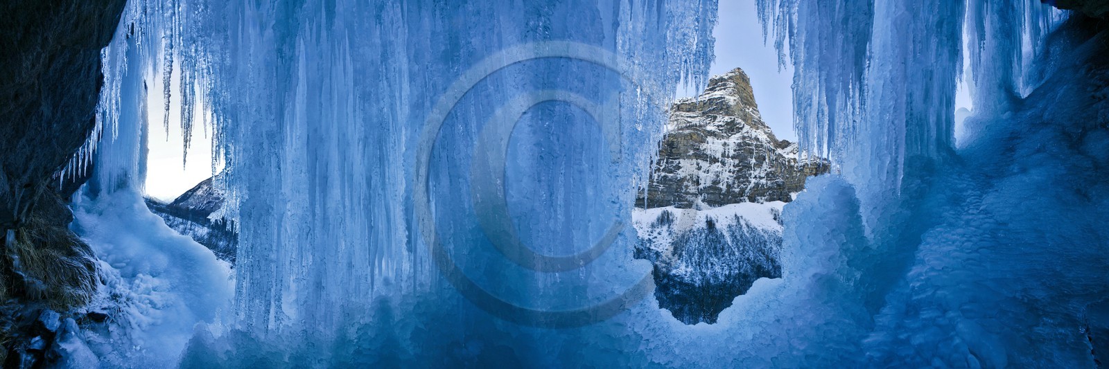 Vallée de Freissinières, Cascades de glace et La Tête de Gramuzat