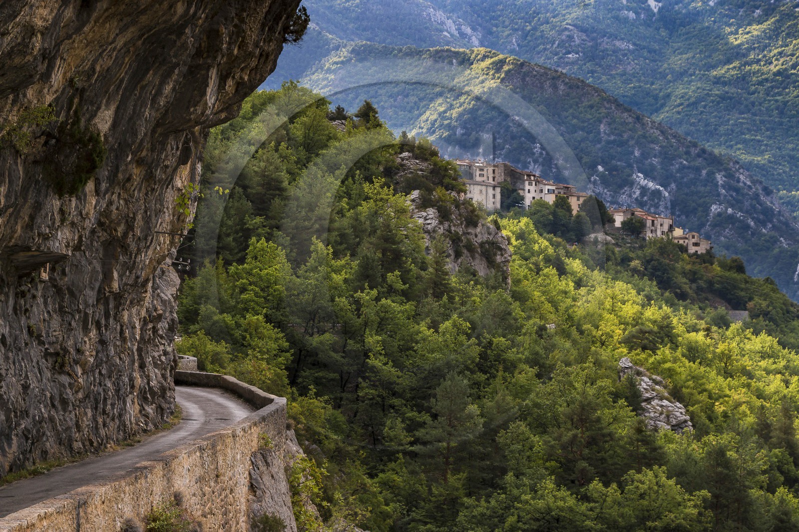 Sigale, gorges du Riolan, Le Colombier
