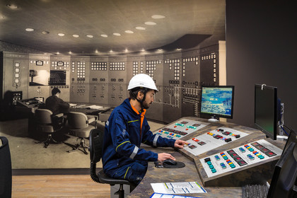 Barrage de Serre-Ponçon, usine hydroélectrique EDF