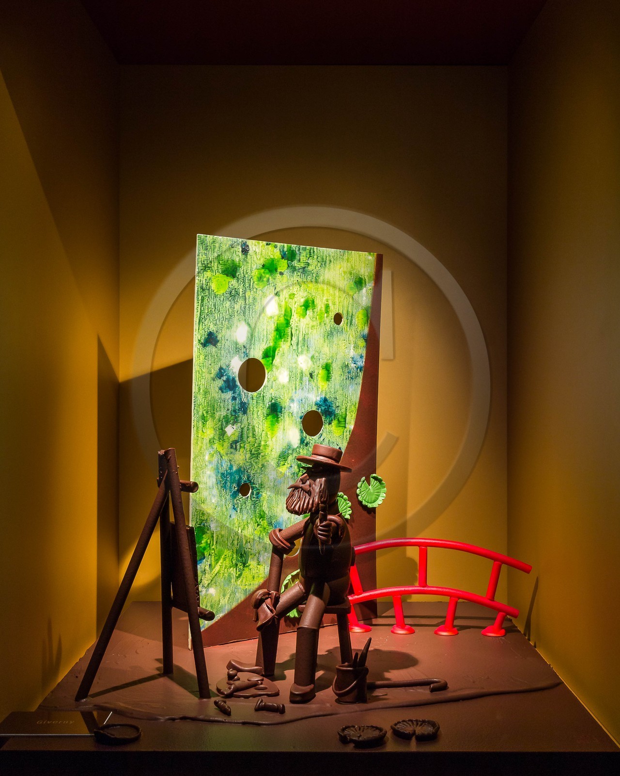 Exposition Influences, Petite histoire de l'art en chocolat par Luc Eyriey