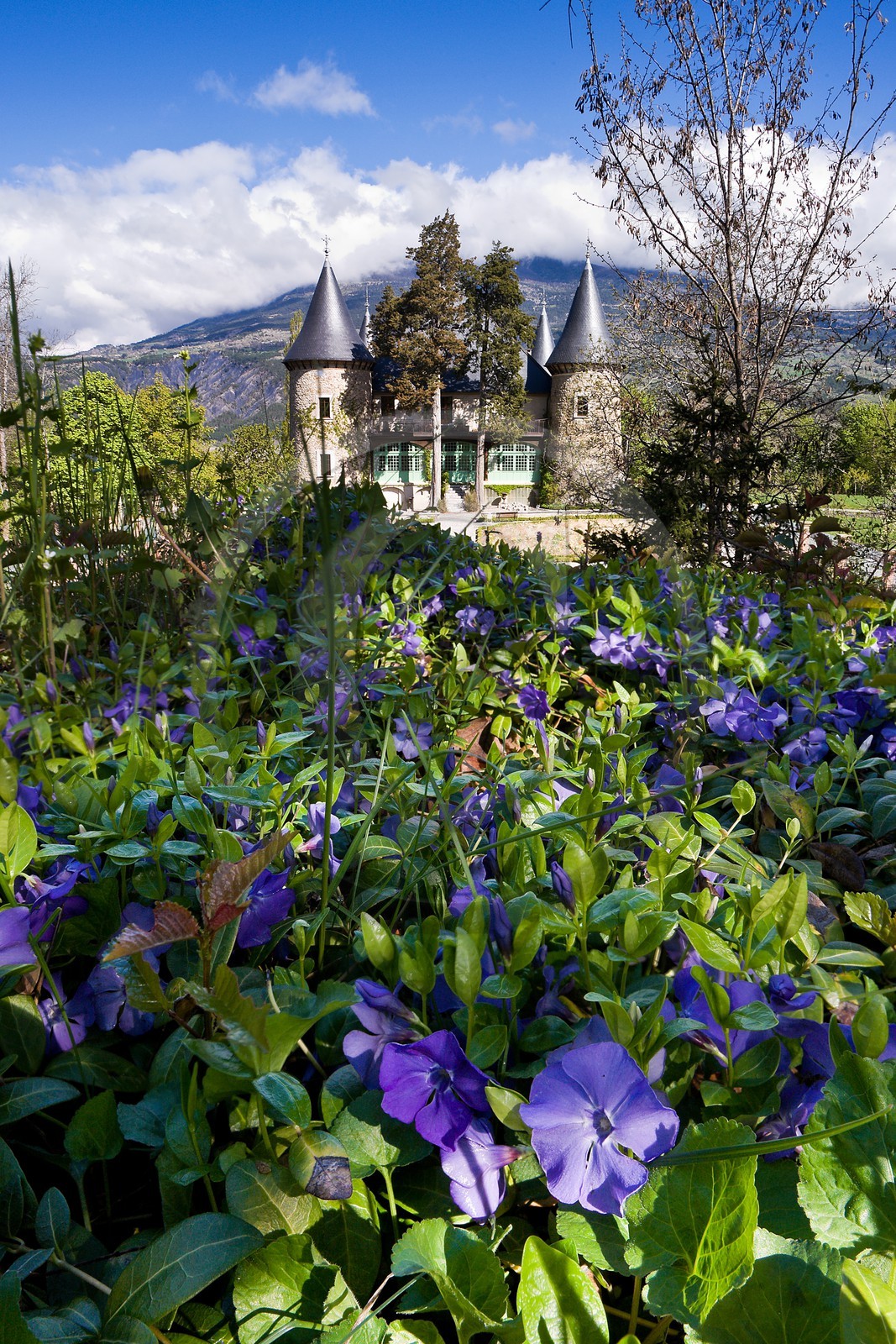 Château de Picomtal,  les jardins du château