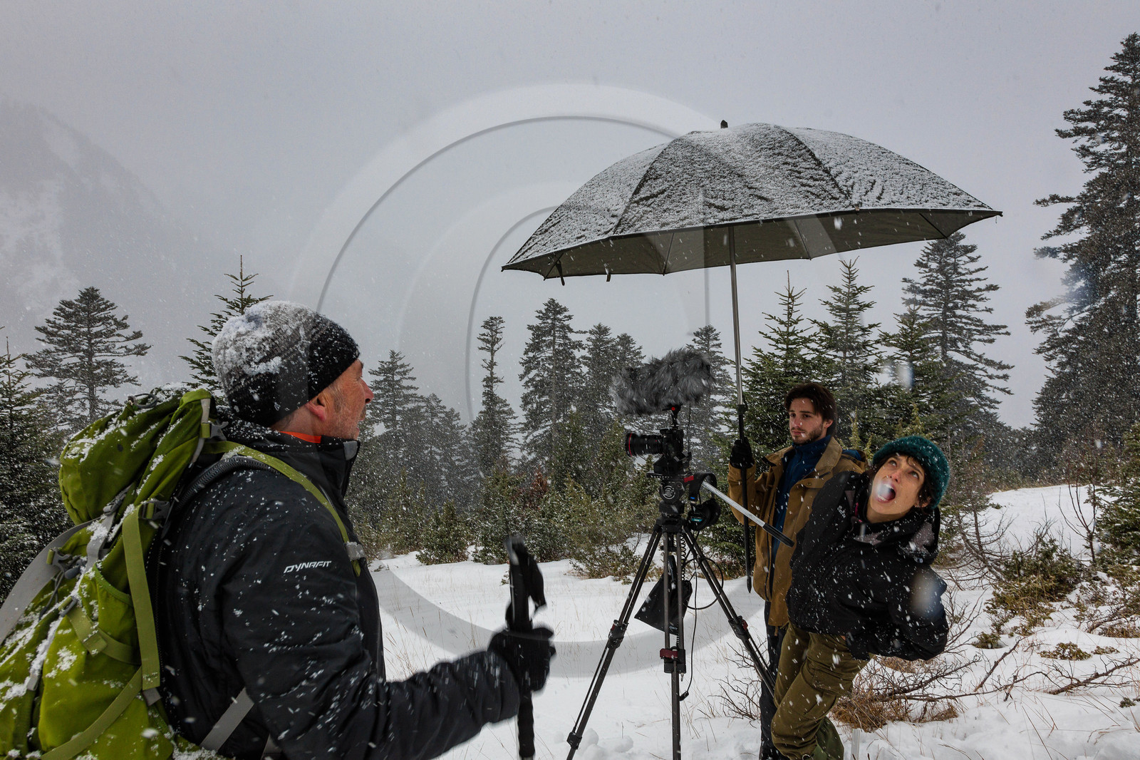 Making of du film La vallée des loups