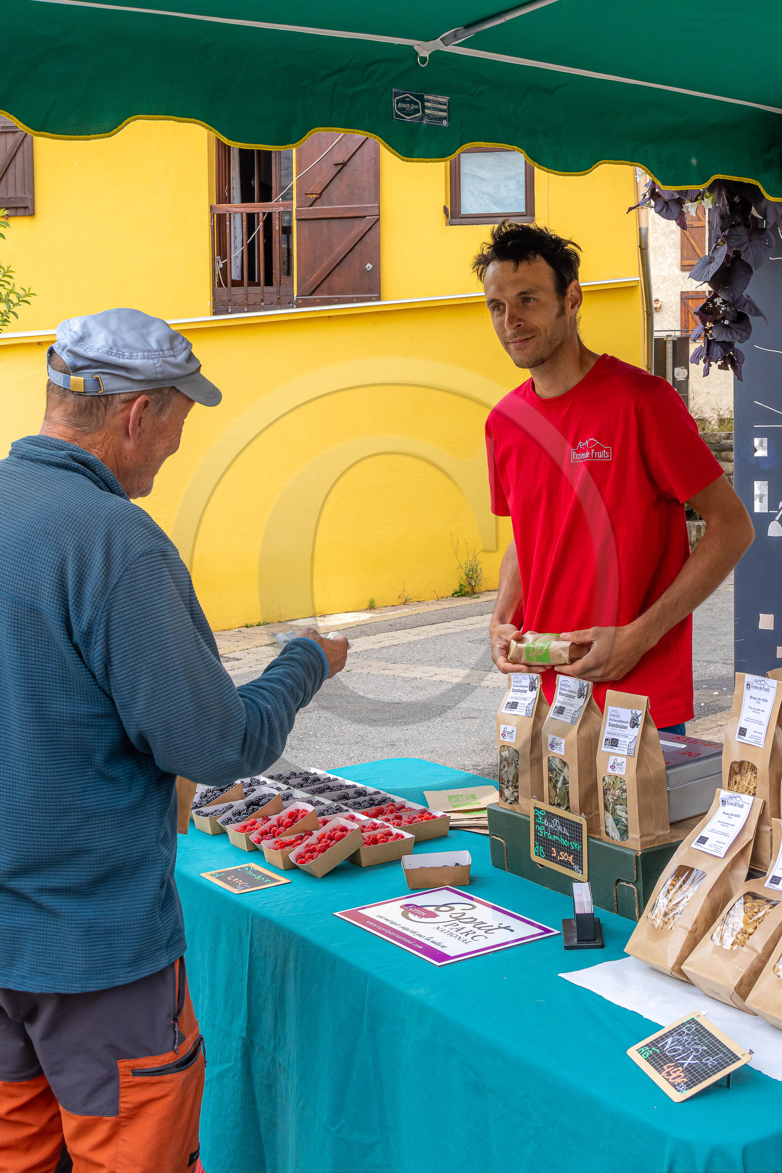 Ecrins de fruits, producteur de fruits rouges