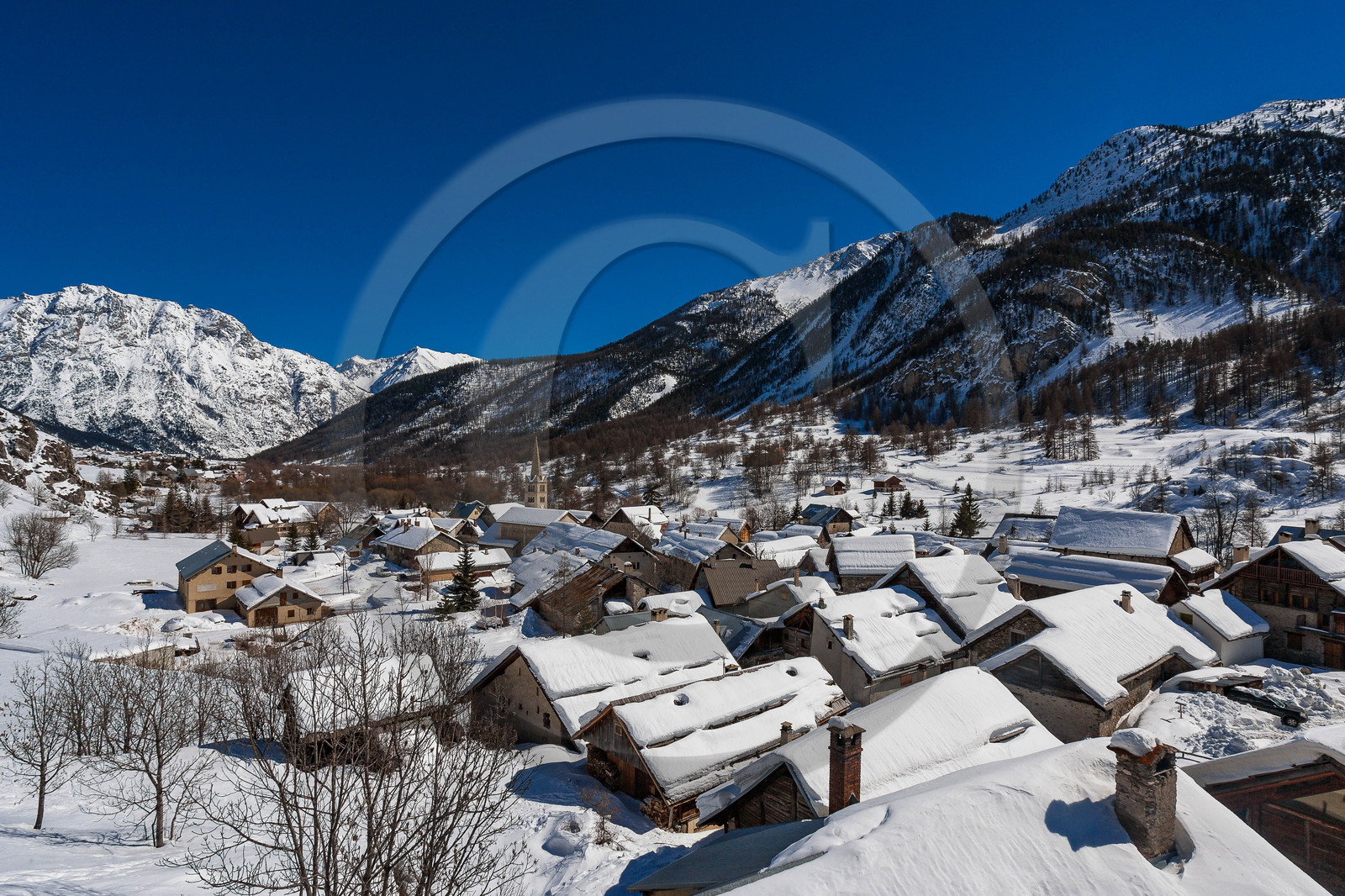 Vallée de la Clarée, village de Névache