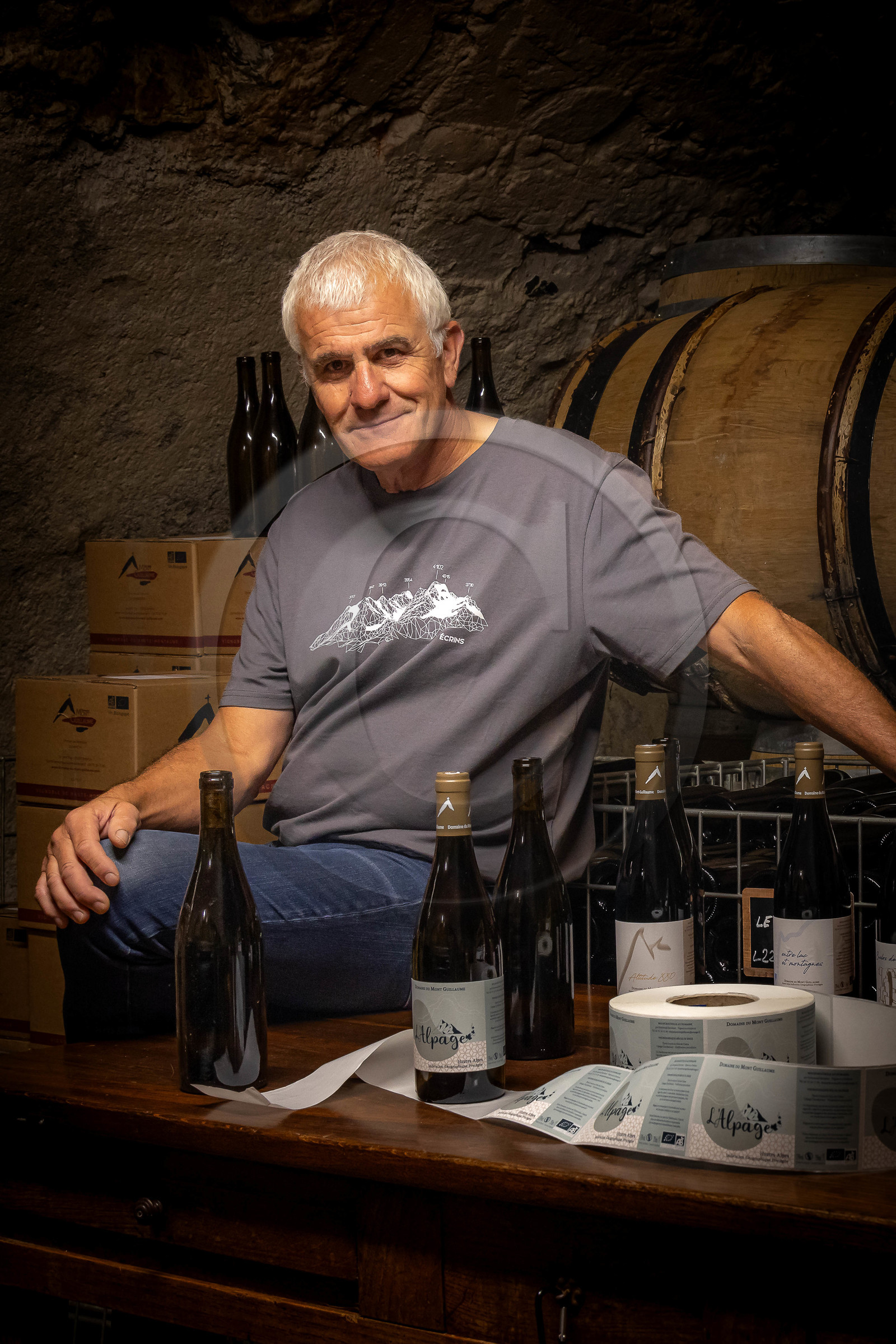 Domaine du Mont Guillaume, Emmanuel Berteloot vigneron