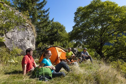Randonnée pédestre sur le GR54