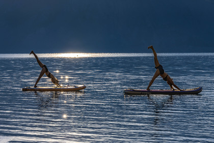 Yoga sur paddle, Serre-Ponçon Aloha