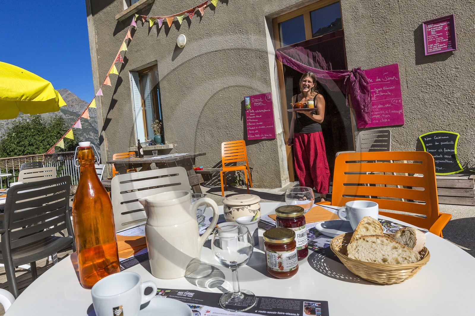 Gîte Auberge de l'Eau Blanche, Emilie Louis et Sylvie Beaudouin