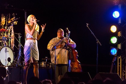 Barcelonnette, Festival des enfants du Jazz 2012, concert de Ayo