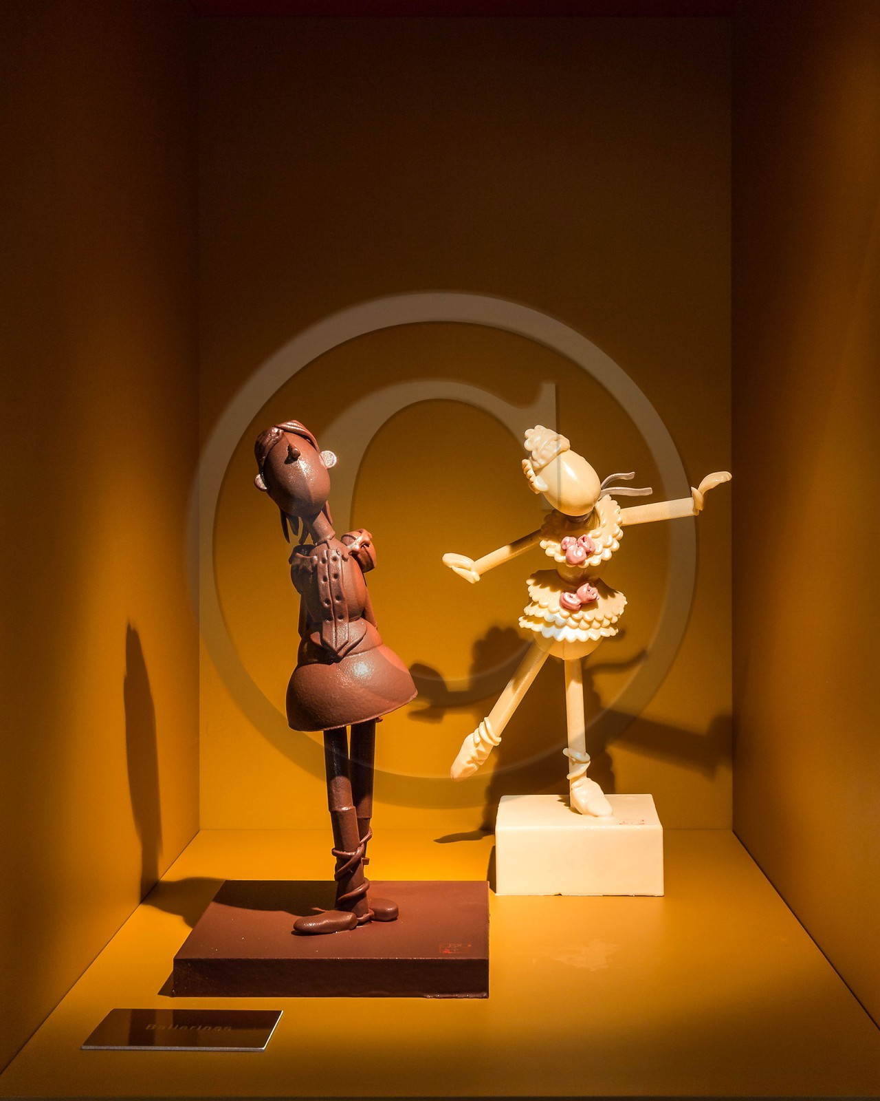 Exposition Influences, Petite histoire de l'art en chocolat par Luc Eyriey