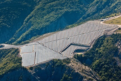La plus grande centrale solaire photovoltaïque de France