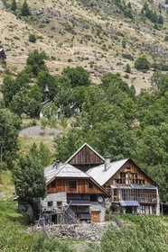 Parc national des Ecrins, village de Dormillouse