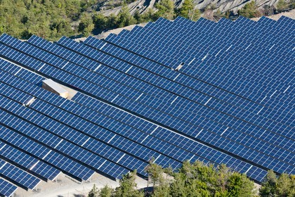 La plus grande centrale solaire photovoltaïque de France