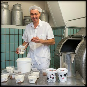 Laiterie et  Fromagerie du Col Bayard, Restaurant de fromage, Franck Bertrand