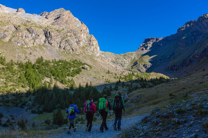 Grand tour des Ecrins, Lac de L'Eychauda