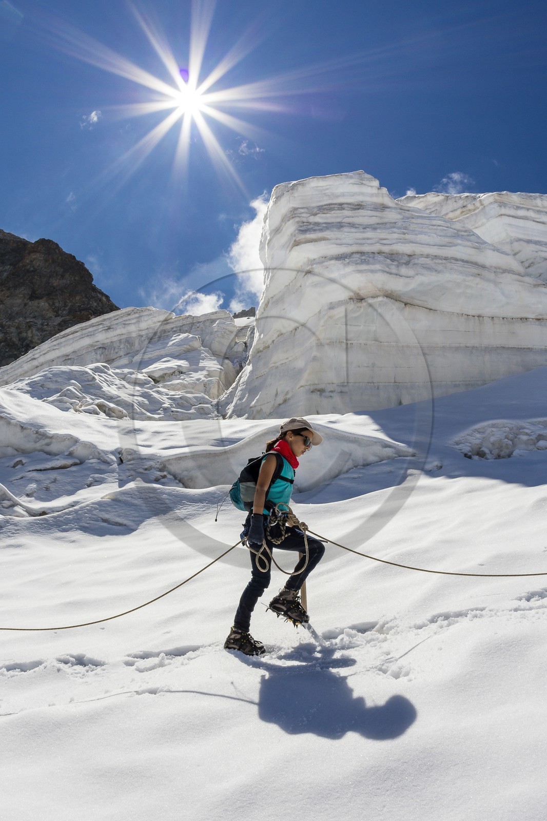 Découverte des glaciers avec Christophe Dureau, guide de haute montagne