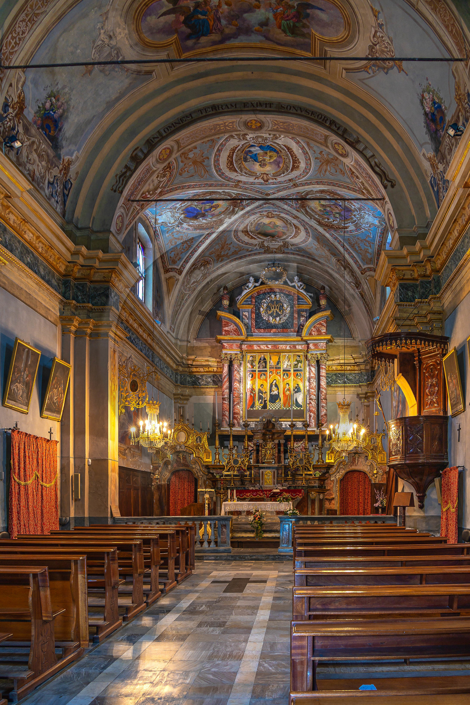 Celle di Macra, Chiesa di San Giovanni Battista