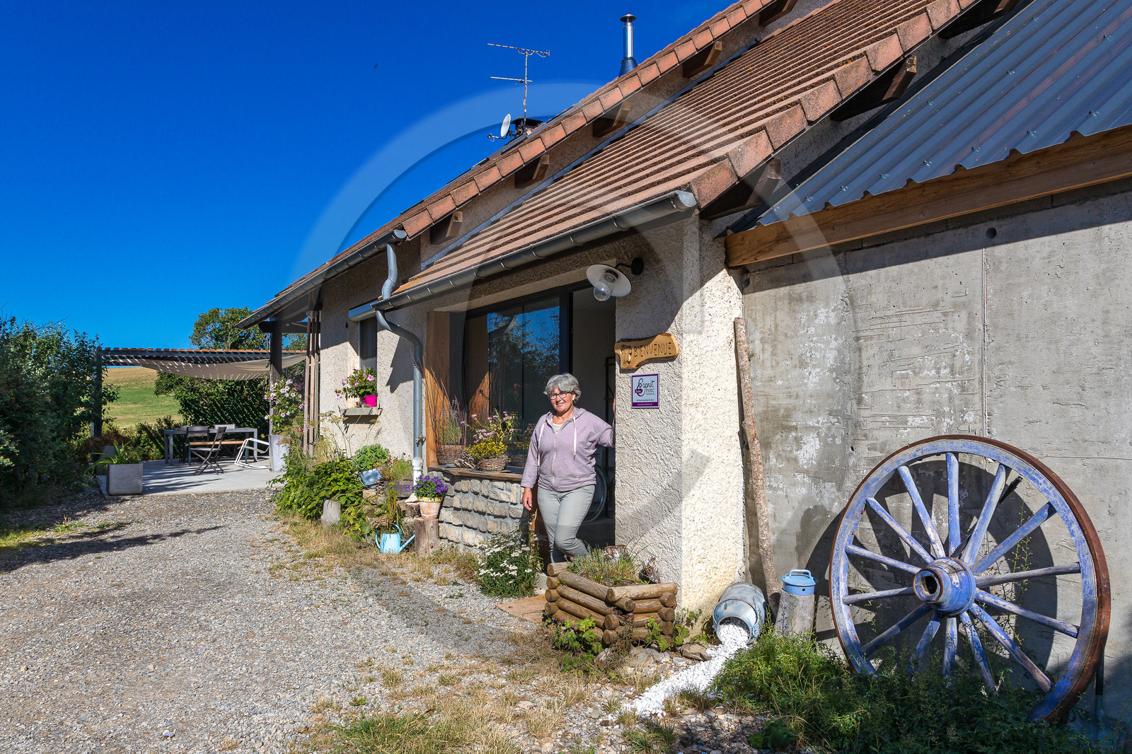 Ferme de Sauron, Francine Marcellin