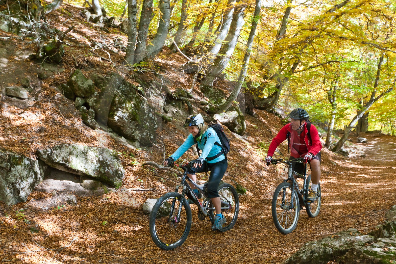 Randonnée VTT chemin du canal de Mal-Cros