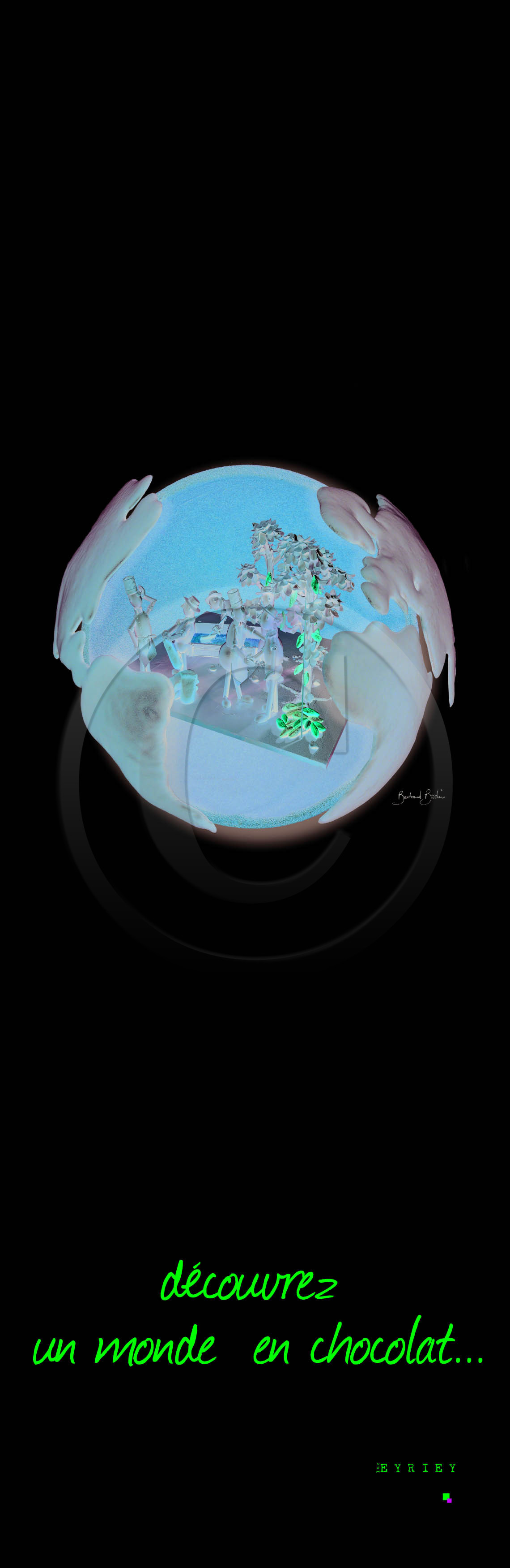 Luc Eyriey, Maître chocolatier à Embrun