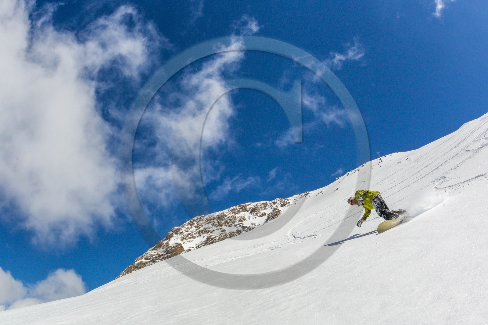 Les Orres, surf des neige