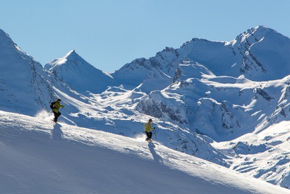 Col de Larche, vallon du lauzanier, randonnée raquettes