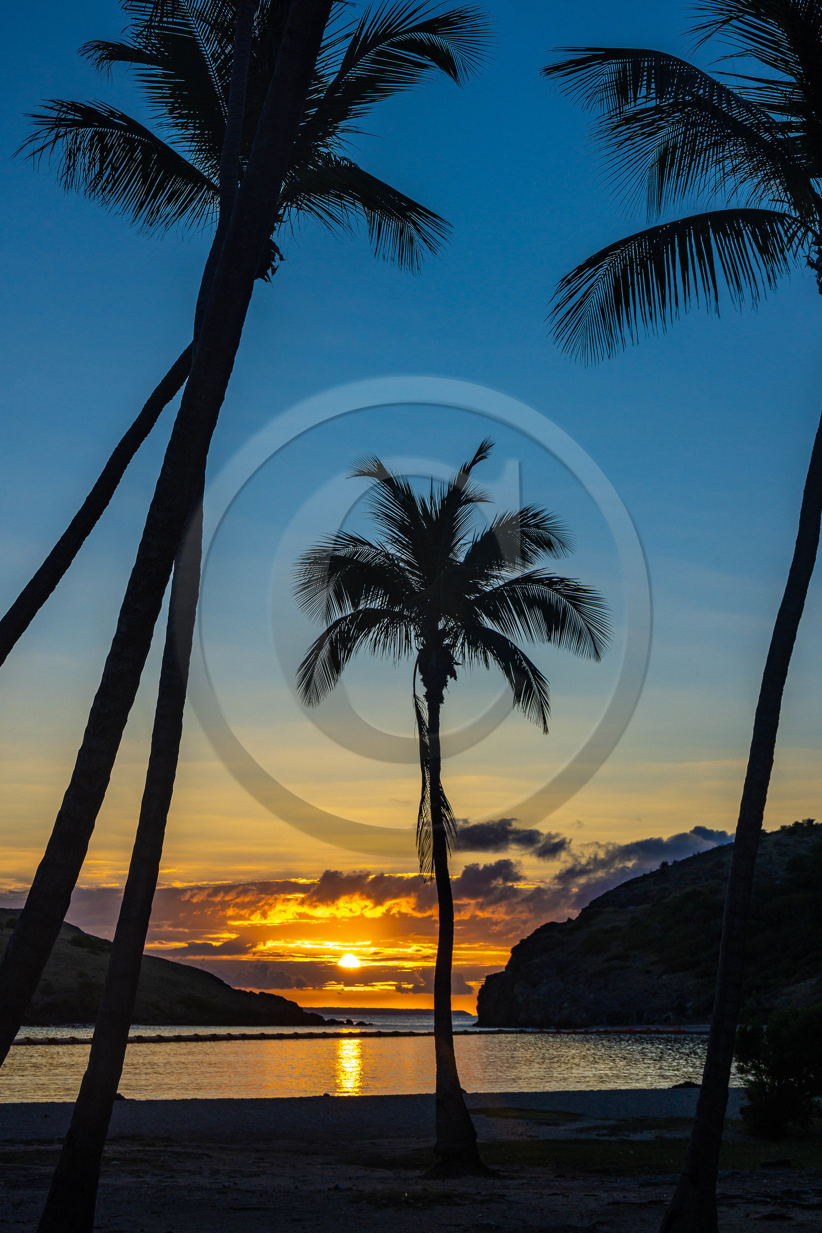 Iles des Saintes, Baie et plage de Pompierre